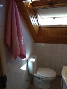 Koupelna v ubytování Casa Marisma Xacobeo
