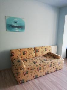 A seating area at Wohnung