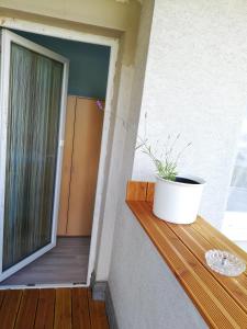 A balcony or terrace at Wohnung