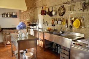 Kjøkken eller kjøkkenkrok på O cuco de Mondariz
