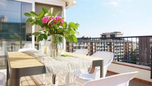 Balkón nebo terasa v ubytování Ferran Pedralbes Penthouse