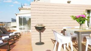 Balkón nebo terasa v ubytování Ferran Pedralbes Penthouse