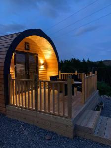 Μπαλκόνι ή βεράντα στο Daviot Luxury Pods