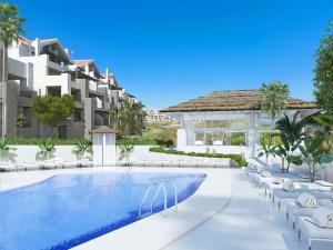 a rendering of a swimming pool at a resort at LA CALA HILL CLUB (LOS CORTIJOS) in La Cala de Mijas