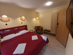Katil atau katil-katil dalam bilik di Viva Nord Hotel