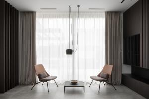 Posedenie v ubytovaní Design Villa Noble with Spa
