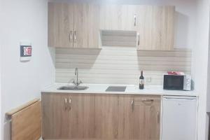 Η κουζίνα ή μικρή κουζίνα στο loft volcanes +24 φωτογραφίες