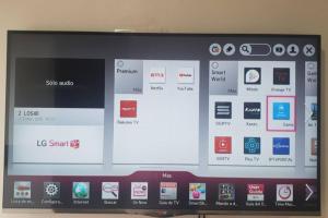 Μια τηλεόραση ή/και κέντρο ψυχαγωγίας στο loft volcanes