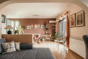 Posezení v ubytování Apartments Ivana