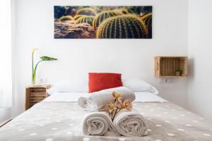 Postel nebo postele na pokoji v ubytování Casa Las Vistas