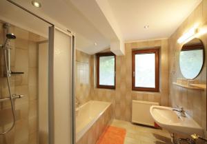 Kúpeľňa v ubytovaní Appartement Perfeller