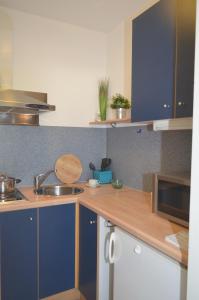 Kuchyň nebo kuchyňský kout v ubytování Neu Heidelberg - Guesthouse & Apartments