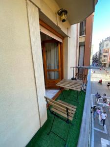 Budynek, w którym mieści się apartament
