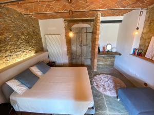 Postel nebo postele na pokoji v ubytování Il Cerro