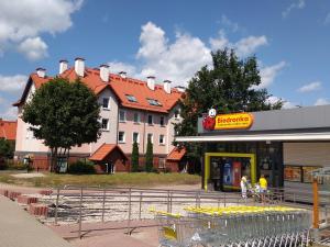 Budynek, w którym mieści się apartament