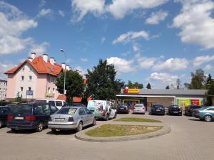 Budynek, w którym mieści się apartament