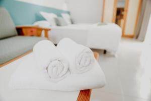 Postel nebo postele na pokoji v ubytování Hotel Castillete