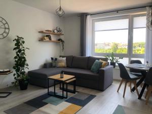 Posezení v ubytování Apartamenty Garden