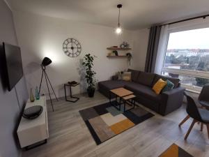 Posezení v ubytování Apartamenty Garden
