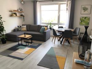 Posezení v ubytování Apartamenty Garden
