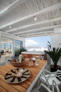 Posezení v ubytování Manda Luxury Apartments