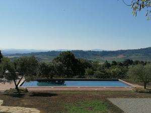 Bazén v ubytování LaChiusa Tuscany nebo v jeho okolí