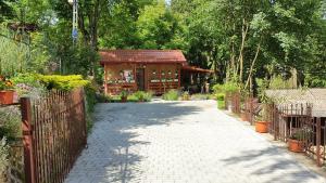 Zahrada ubytování Casa Balint