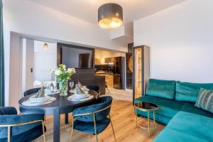 Część wypoczynkowa w obiekcie Ambria Apartments Platan Tower