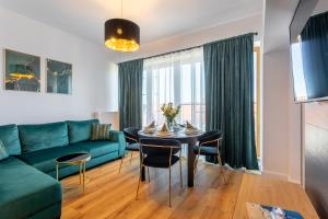 Część wypoczynkowa w obiekcie Ambria Apartments Platan Tower