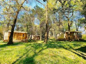 Zahrada ubytování Camping Du Lion