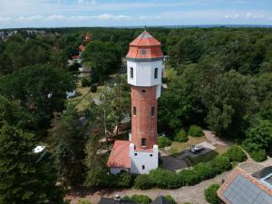 Historischer Wasserturm von 1913 tesisinin kuş bakışı görünümü