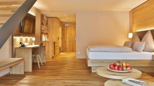 Postel nebo postele na pokoji v ubytování Hotel Restaurant Waldsägmühle