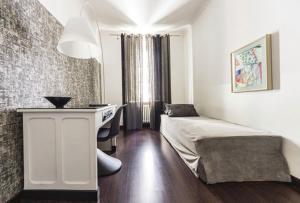 Posteľ alebo postele v izbe v ubytovaní B&B Via Stampatori