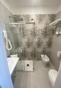 A bathroom at Hotel ristorante Bellavista