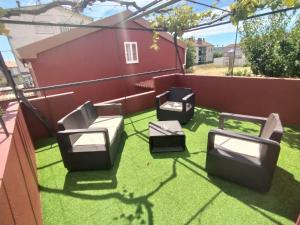 A seating area at Casa Dana