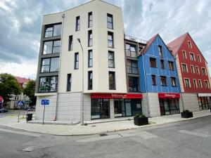 Budova, v ktorej sa apartmán nachádza