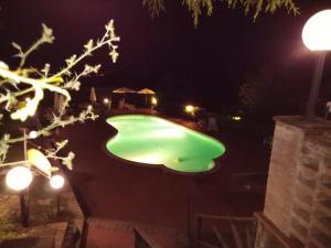 Vista sulla piscina di Agriturismo Casale Le Burgne o su una piscina nei dintorni