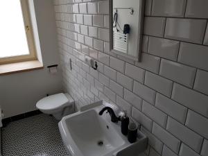 Kúpeľňa v ubytovaní Vila Janáčkova - 1st republic villa
