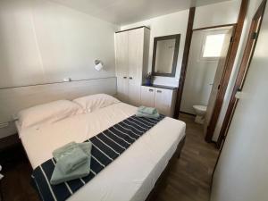 Postel nebo postele na pokoji v ubytování Campsite Piccolo