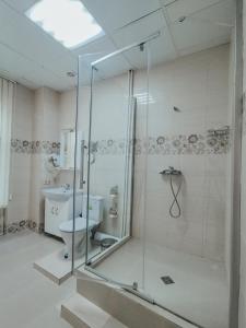 
Ванная комната в Лубянка Арт Отель
