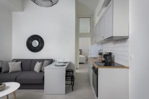 Kuchyňa alebo kuchynka v ubytovaní Kite Blue Villas