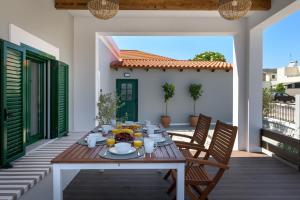 Balkón alebo terasa v ubytovaní Kite Blue Villas