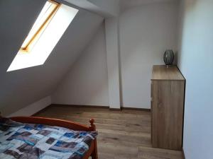Postel nebo postele na pokoji v ubytování Julka