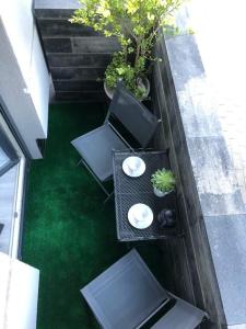 Posezení v ubytování Apartamenty Garden