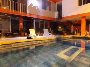 Bassein majutusasutuses Hostal Antares või selle lähedal