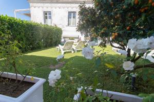 a garden filled with lots of plants and flowers at Il Veliero B&B charming rooms in Anacapri