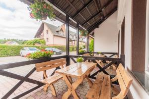 Μπαλκόνι ή βεράντα στο Pokoje Gościnne U Eli