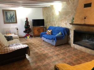 Posezení v ubytování Cortijo Álamo 2