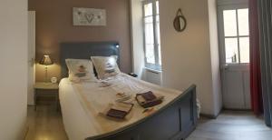 Un ou plusieurs lits dans un hébergement de l'établissement Appartement au cœur du centre ville de Blois