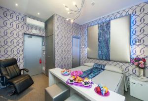 Część wypoczynkowa w obiekcie Hotel Relais Dei Papi